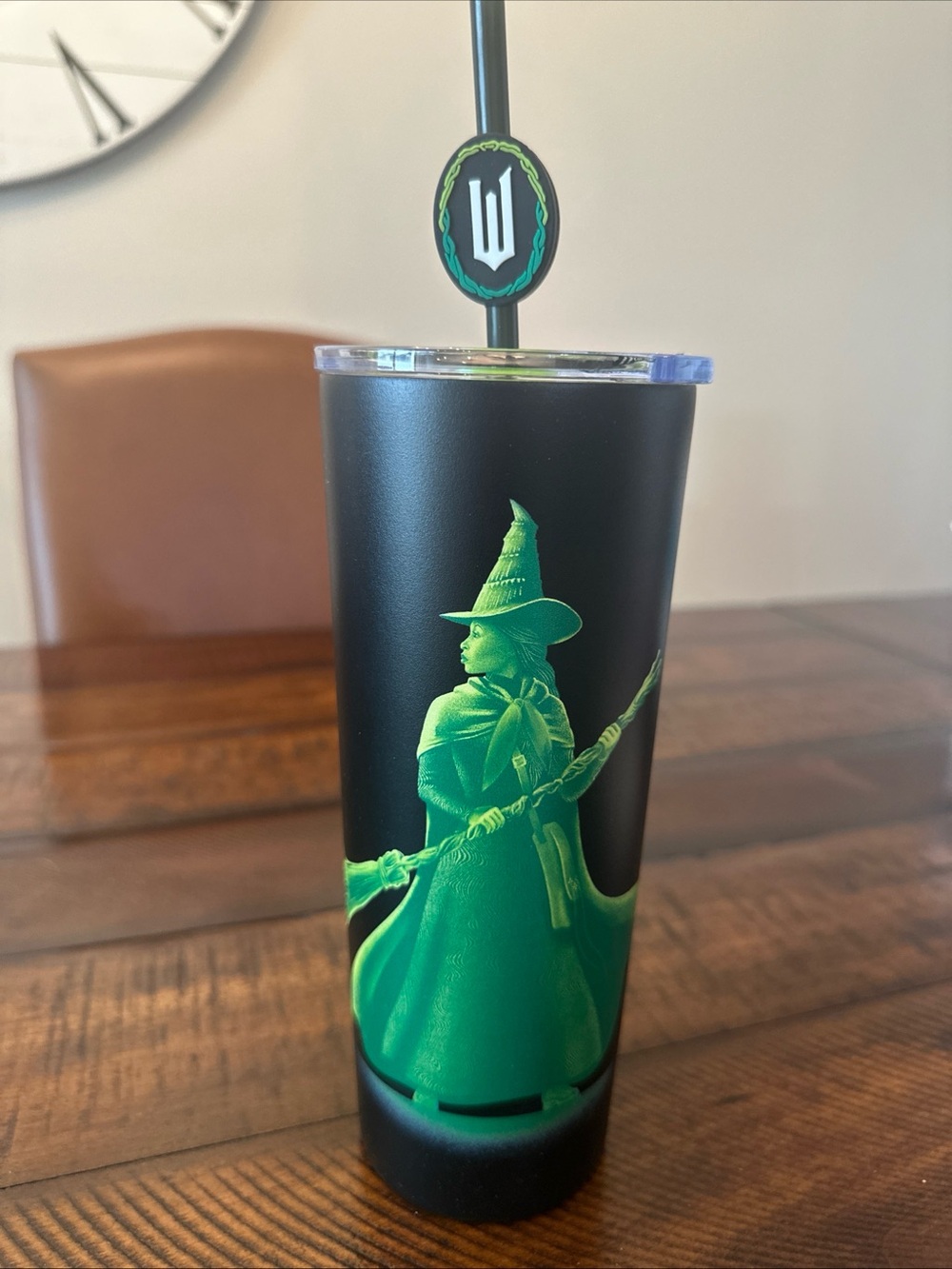 WICKED Elphaba DEFY GRAVITY Stainless Steel Tumbler 24 Oz Universal Studios 2025